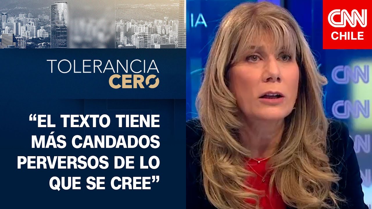 Ximena Rincón opina sobre la propuesta de nueva Constitución | Tolerancia Cero