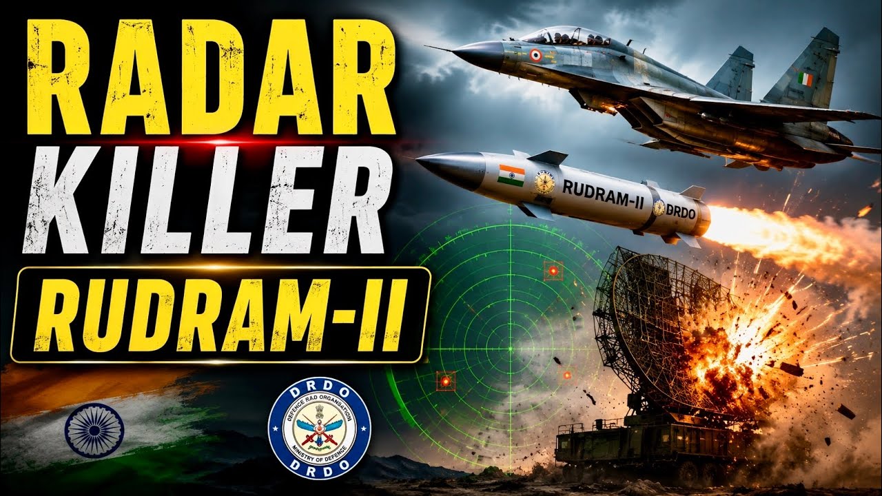 India&rsquo;s Radar Killer Missile | RUDRAM-II
