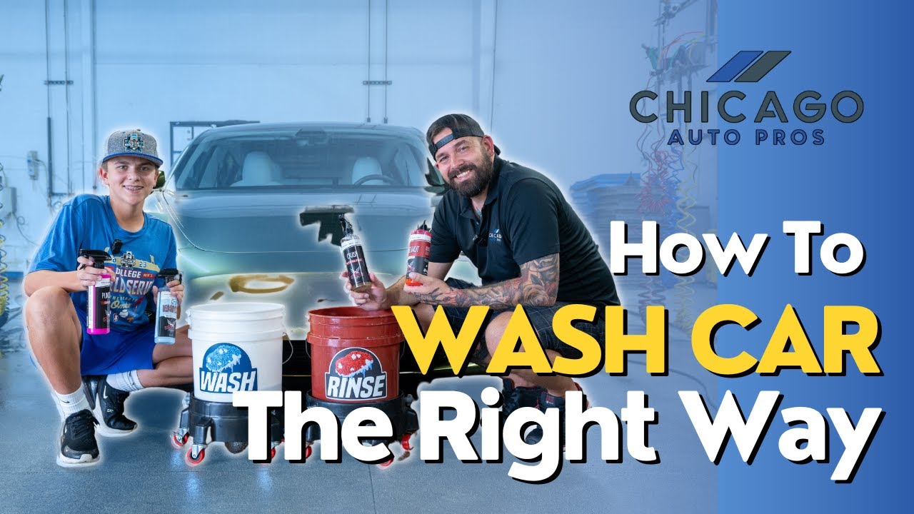 Washing A Car By Hand | How To Step by Step Business Advice
