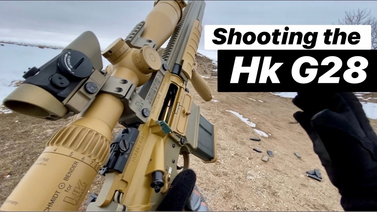 Стрельба по легенде: немецкая полуавтоматическая снайперская система Hk G28