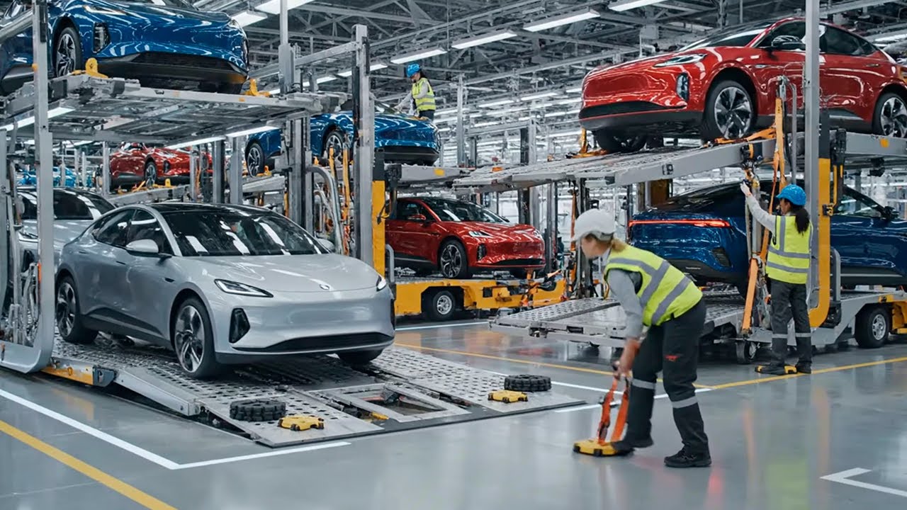Inside a Multi-Billion Dollar Electric Car Mega-Plant: How EVs Are Really Built