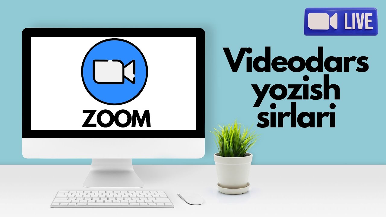 KOMPYUTERNI EKRANINI VIDEOGA OLISH UCHUN DASTURLAR || ZOOM DASTURIDA EKRAN ZAPIS QILISH