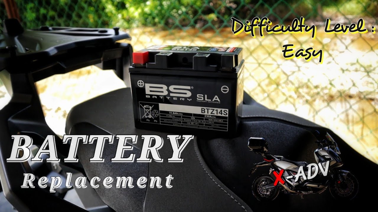 DIY | X-ADV 750 | Change Battery | BS Battery | ASMR