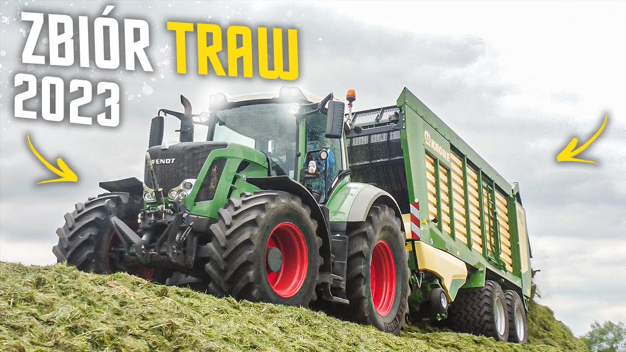 Zbiór Traw 2023 || Usługi Rolnicze Klupieć || GR Grabiński ☆ AGK