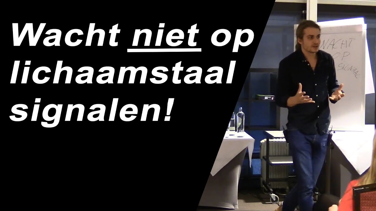 Vindt ze me leuk? Wacht niet op lichaamstaal signalen!