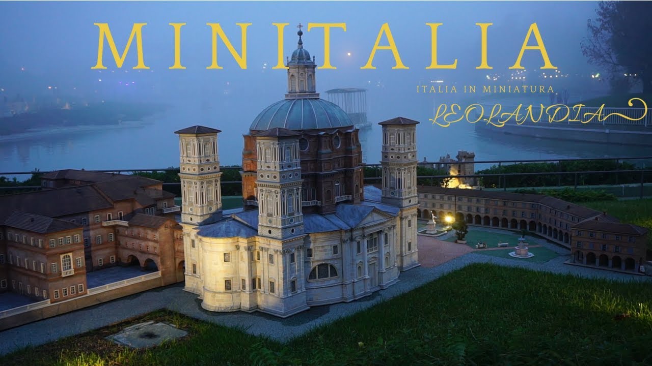 Italia in Miniatura  - Leolandia - Minitalia🏰 tutto il parco - plastico ferroviario