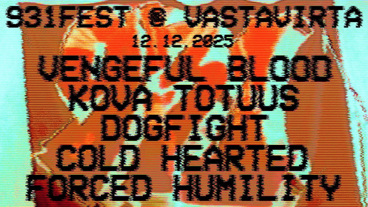 931FEST @ VASTAVIRTA 12.12.2025 (FULL TAPE)