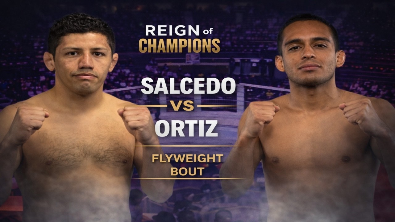 Eddie Ortiz vs Dominic Salcedo | Pro Flyweight | Reign of Champions
