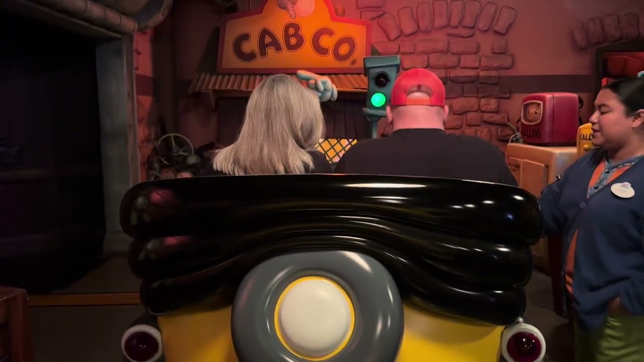 Roger Rabbit's Car Toon Spin ride at Disneyland 2025 10 26