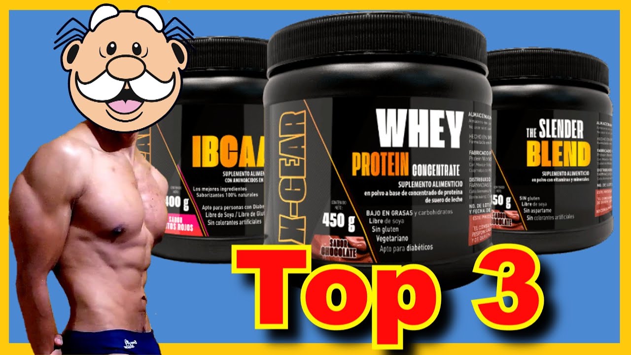 ¿Cuál es el mejor suplemento X-GEAR  para aumentar masa muscular? Top 3 suplementos X-Gear