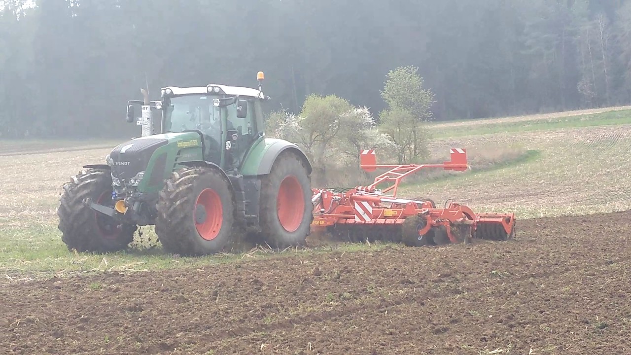 Fendt 933 mit neuer 6m Ziegler Scheibeneggen