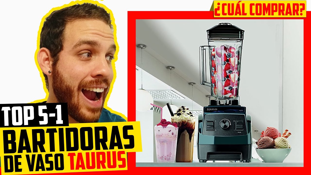 🍹 Mejor BATIDORA de Vaso TAURUS 🦏 | ¿Optima Magnum o Supreme Mix? | ▶Amazon 2021◀