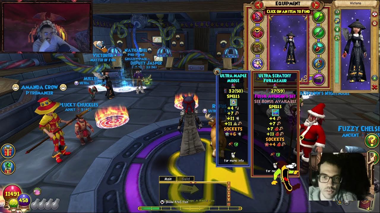 Wizard101, haciendo cosotas
