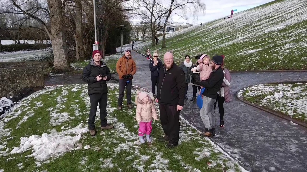Snowy Sunday In Dundonald, Northern Ireland
