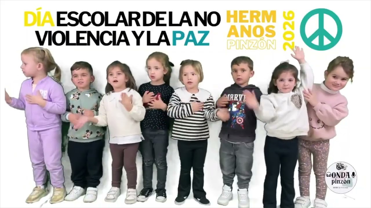 ACTO POR LA PAZ - DÍA ESCOLAR DE LA NO VIOLENCIA Y LA PAZ 2026 - CEIP HERMANOS PINZÓN