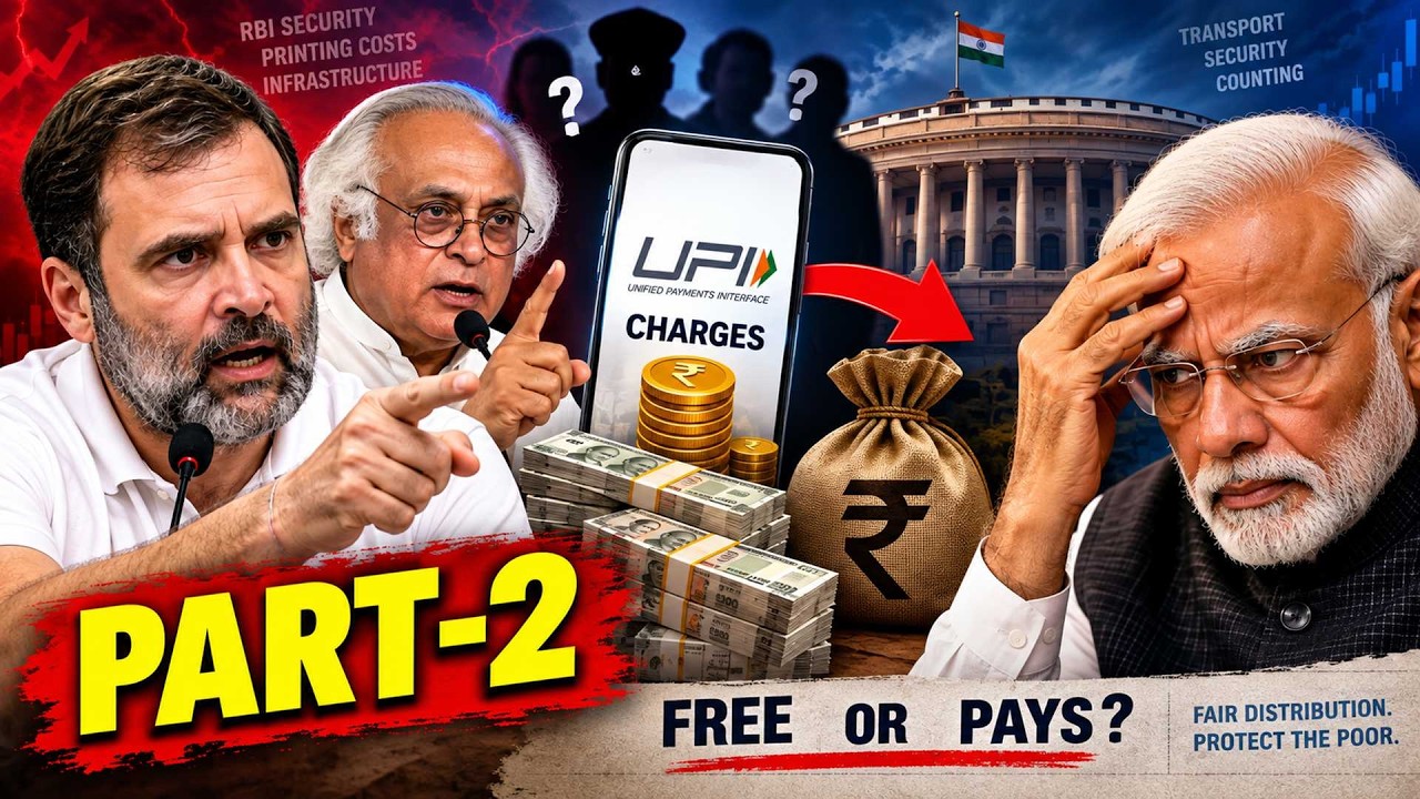 UPI Charges Row PART 2: Rahul Gandhi & Jairam Ramesh Target Modi Government
