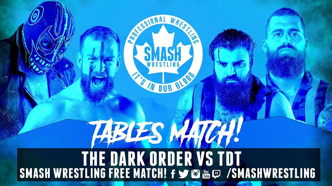 FREE MATCH - Tables Match - AEW's The Dark Order vs TDT