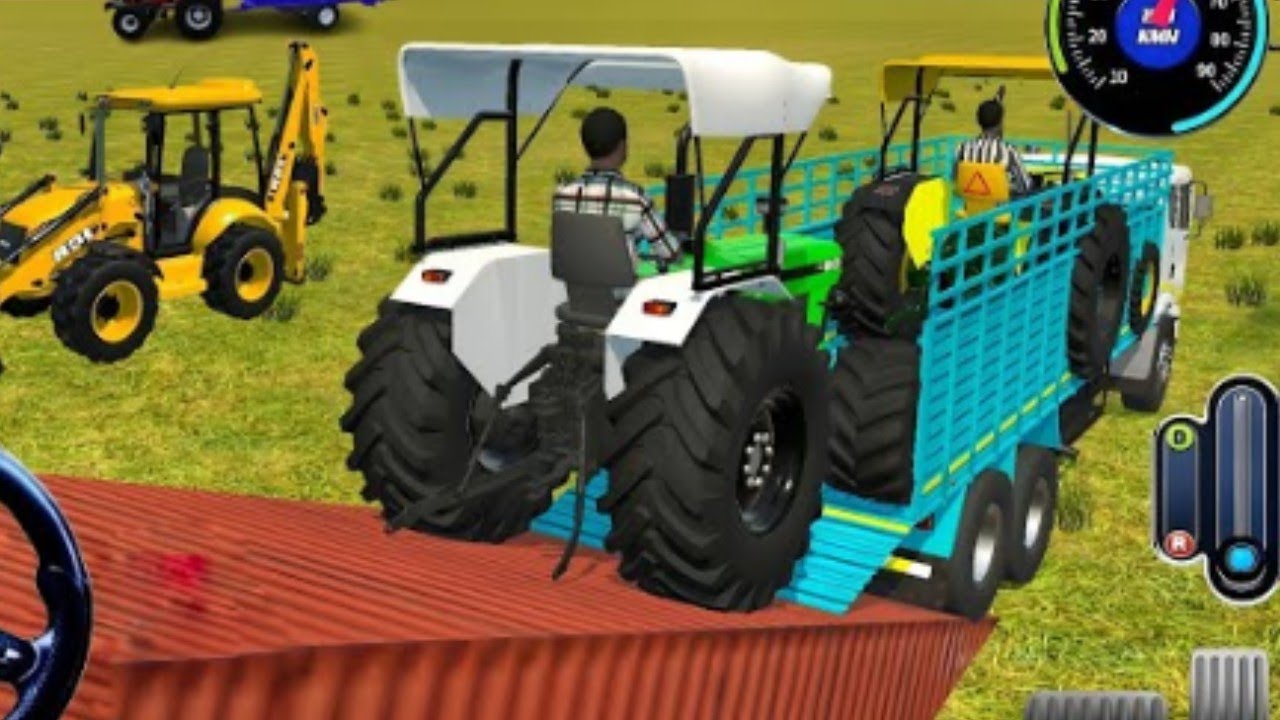 Drive JCB and Unloading Stone From Dumper #2 #gaming 