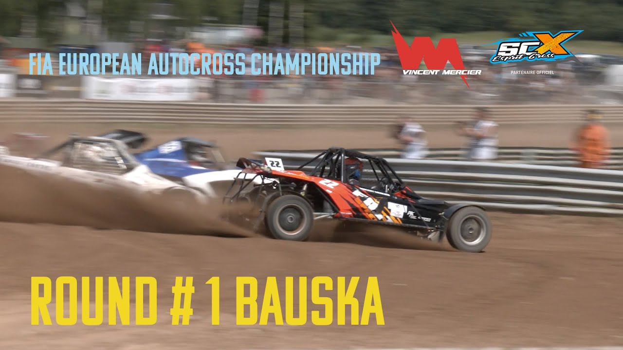 Vincent Mercier # FIA European Autocross Championship # Round 1 # Bauska