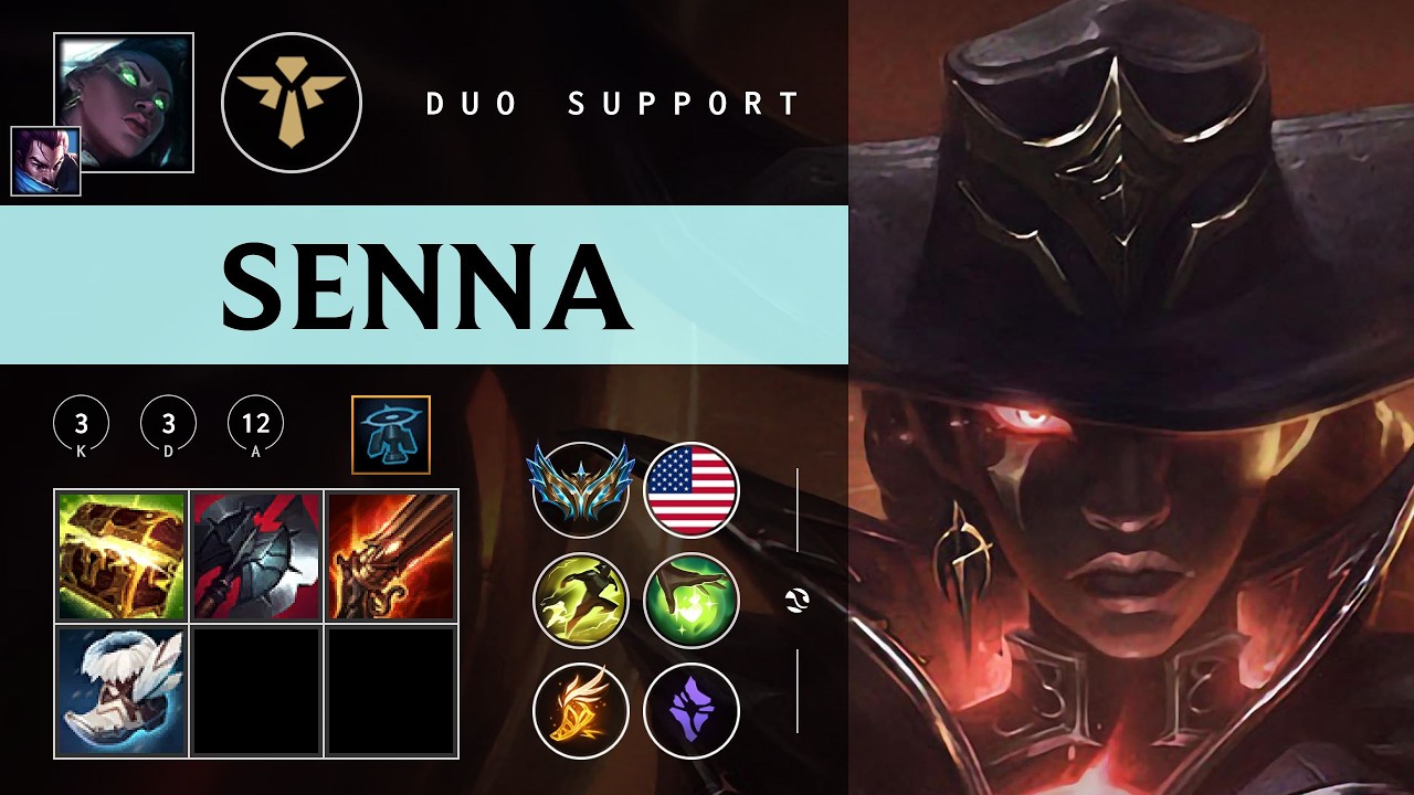 Senna Support vs Zoe - NA Challenger Patch 26.06