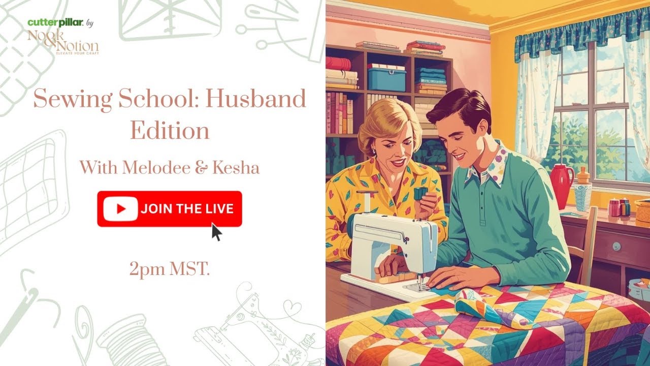 Sewing School: Husband Edition Pt. 2
