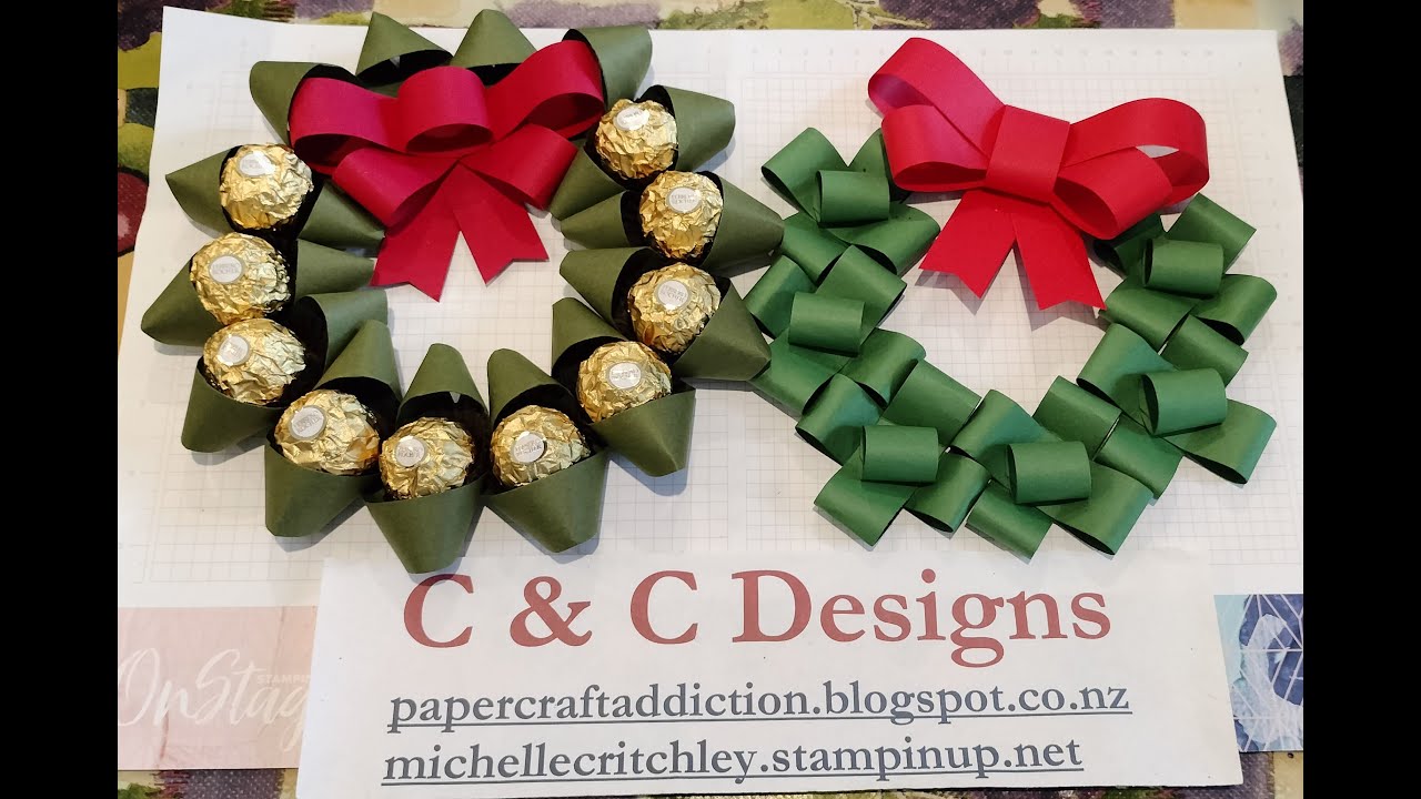 Take A Bow Stampin' Up! -- Different ways to use the Bow die