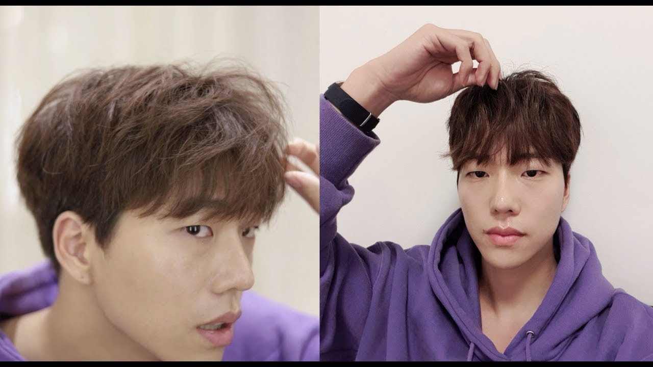 (eng) man's hairstyling 남자머리 왁스, 고데기 하는 방법. 이거면 남자스타일링 끝나요 :) 소프트 투블럭. 댄디컷 스타일