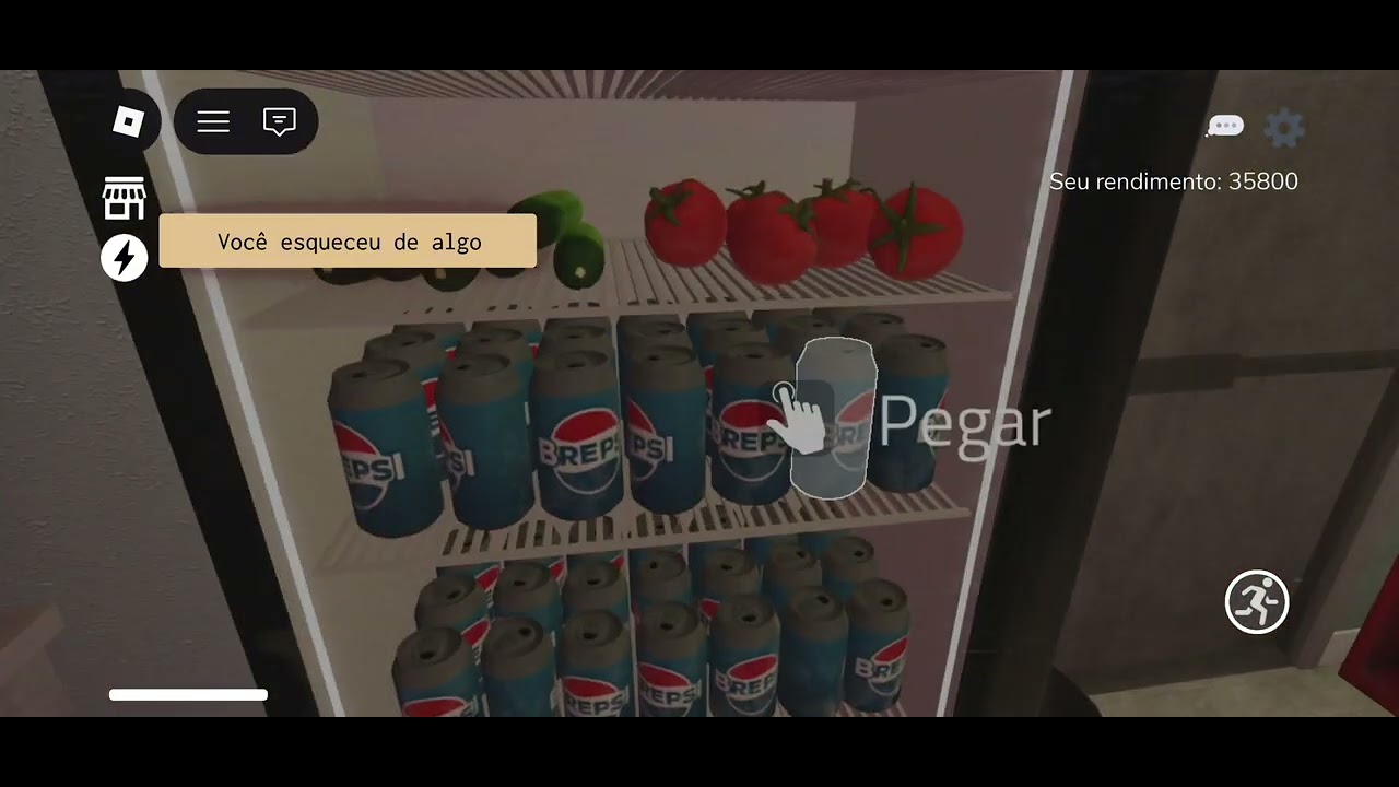 1 VÍDEO DO CANAL JOGANDO ROBLOX (tomei um susto?)