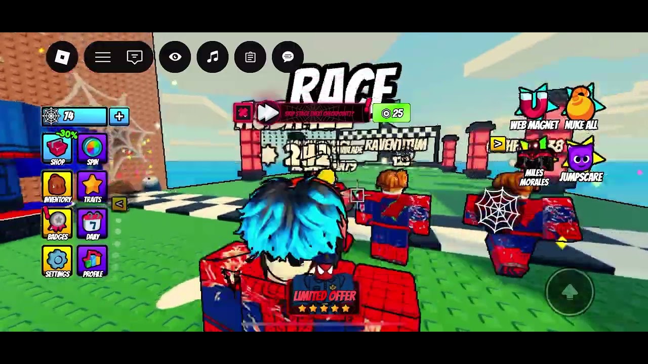 obby but you’re Spider-man!