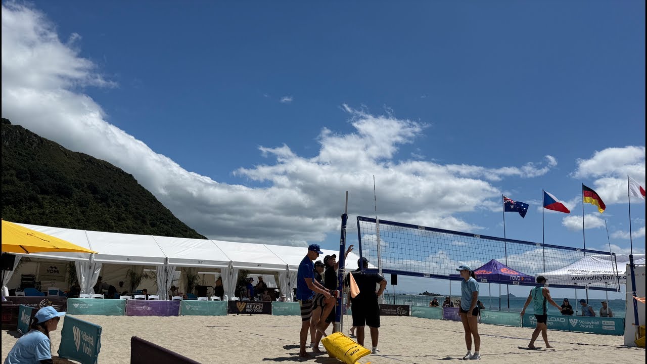 NZL vs USA (Wieczorek/Perez) - New Zealand FIVB Futures