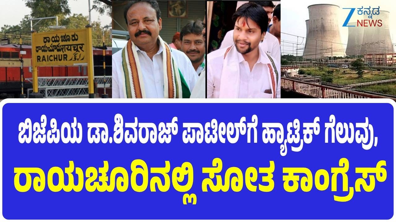 Raichur Assembly Constituency | ರಾಯಚೂರು ಕ್ಷೇತ್ರದ ಹಾಲಿ ಶಾಸಕ ಡಾ.ಶಿವರಾಜ್‌ ಪಾಟೀಲ್‌