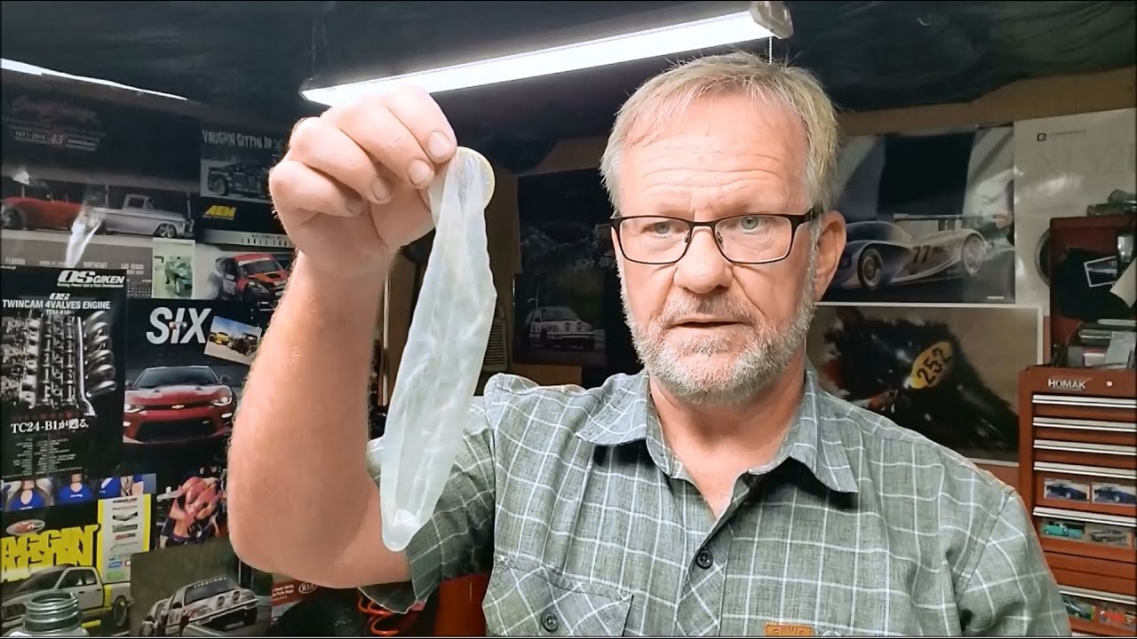 Rebuilding the Ducati Monster Marchesini forks with the help of a prophylactic sheath.