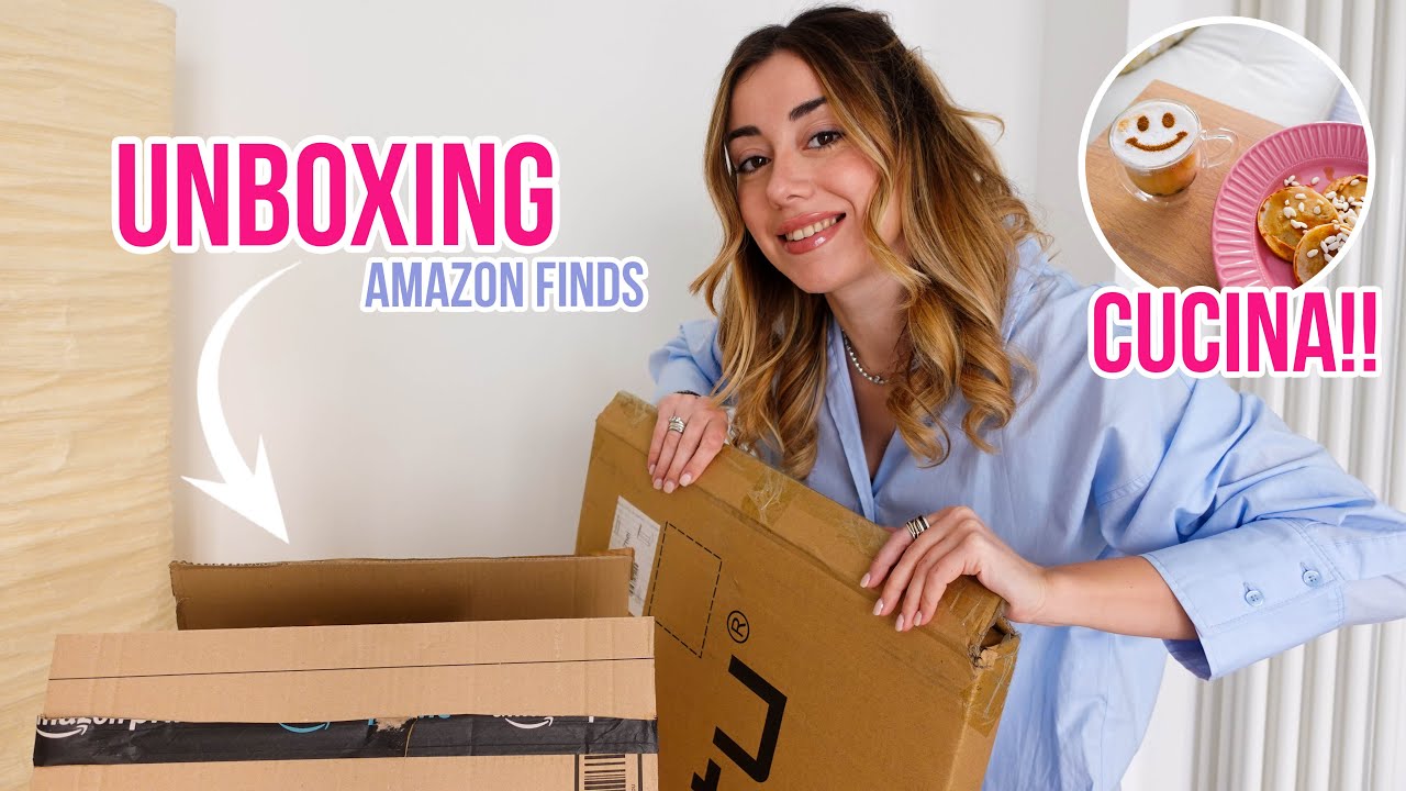 UNBOXING NOVITÀ AMAZON PER LA CASA 🛍🏠 // oggi CUCINA!!