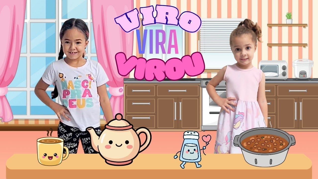 UMA CANECA UMA CHALEIRA Música infantil Viro Vira Virou