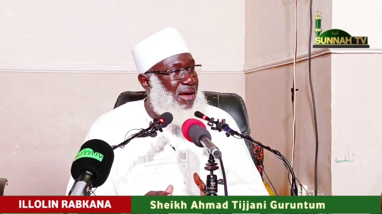 MUHADARA MAI TAKEN ILLOLIN RABKANA {{SHEIKH AHMAD TIJJANI GURUNTUM }}