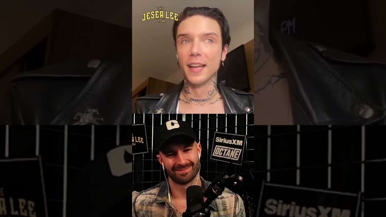 Andy Biersack (BVB) talking about how he met Ronnie Radke in @JeseaLeeinterview pt.1 (5/15/2024)