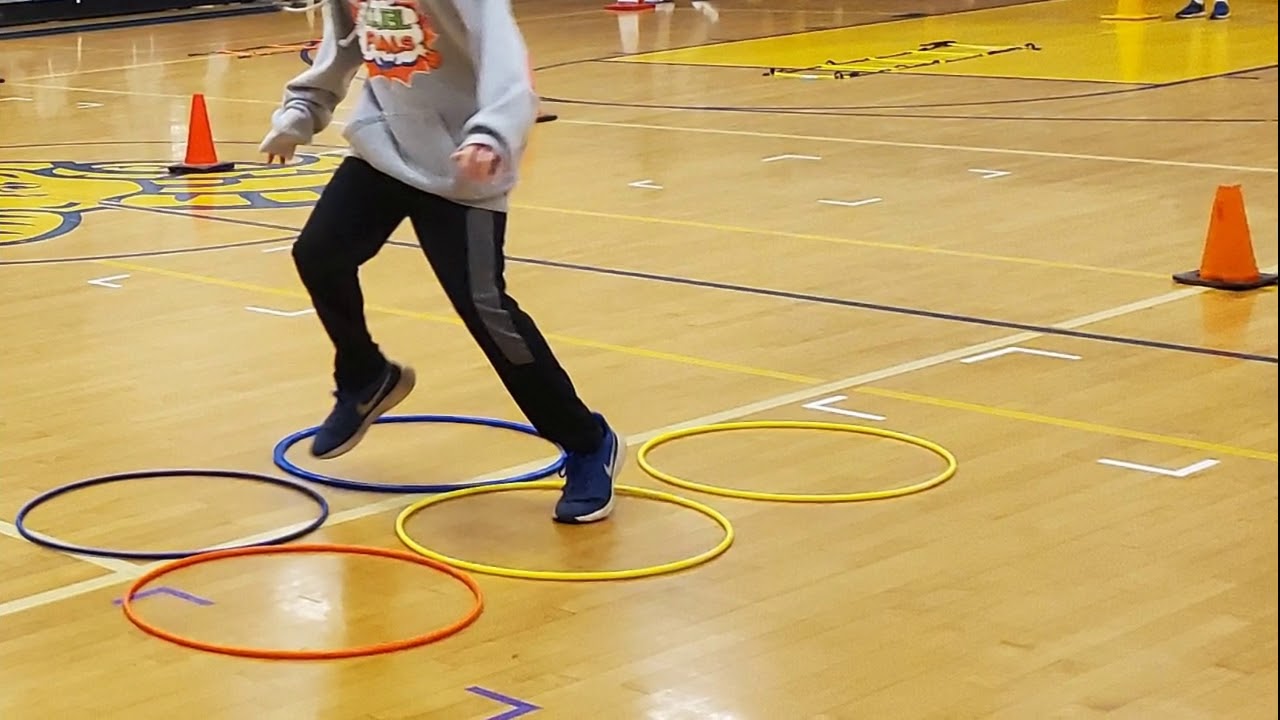 Hands Free Fitness Obstacle Course - Physical Education - Free worksheets