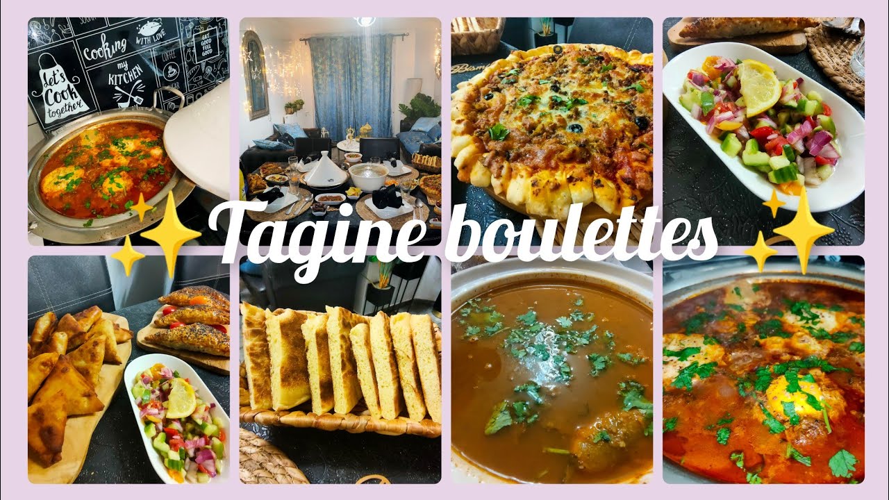 ✨#RAMADAN✨🌟 TAGINE BOULETTES DE BOEUF 🌟 table iftar