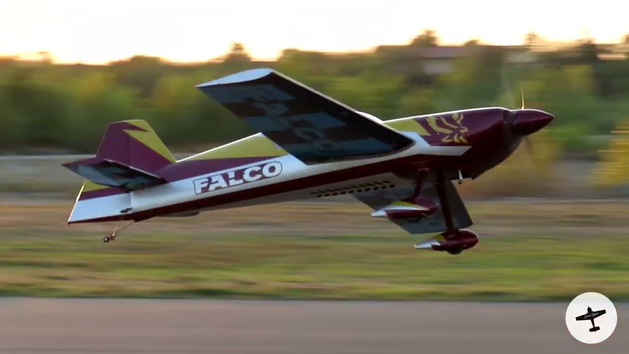 FALCO AIRCRAFT GILES GF-20X Prototipe Freestyle Flight