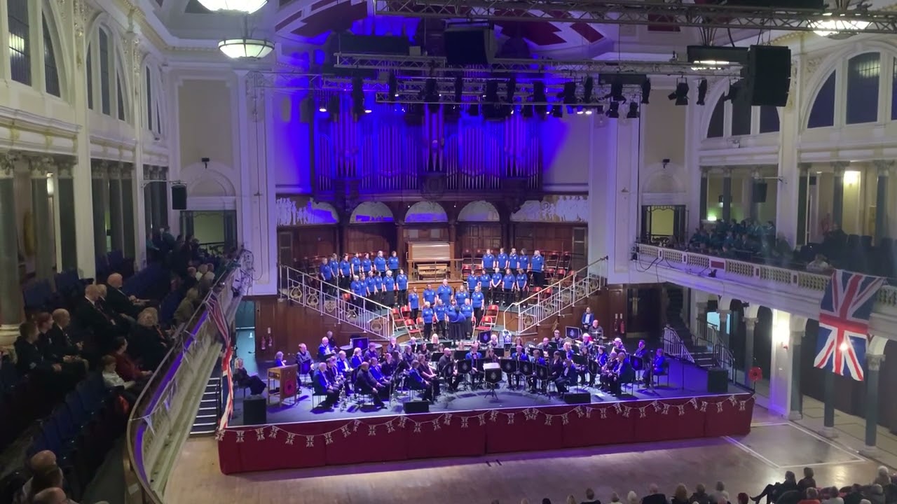 People Help the People performed by Hull NHS Choir at Hull Festival of Remembrance 2022