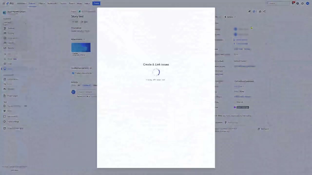 Create And Link Issues - Jira Cloud Plugin