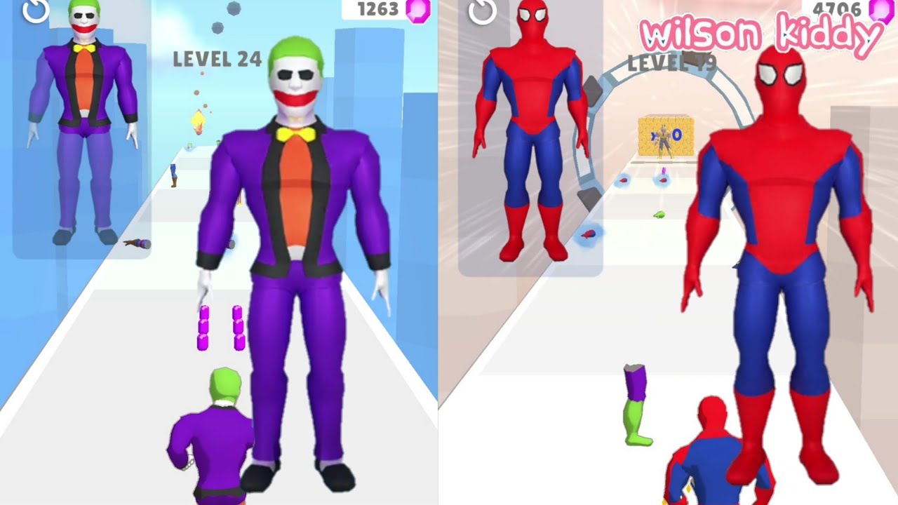 Huluk Ironman Dan Joker Jadi Super Her0 🤣😍 | Smashup Hero | Game Wilson Kiddy