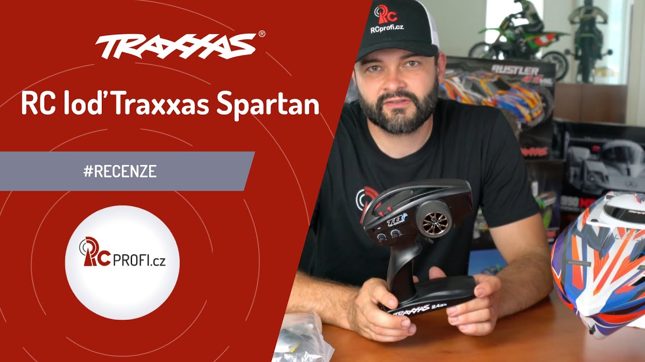 RC loď Traxxas Spartan | Představovačka | RCprofi.cz