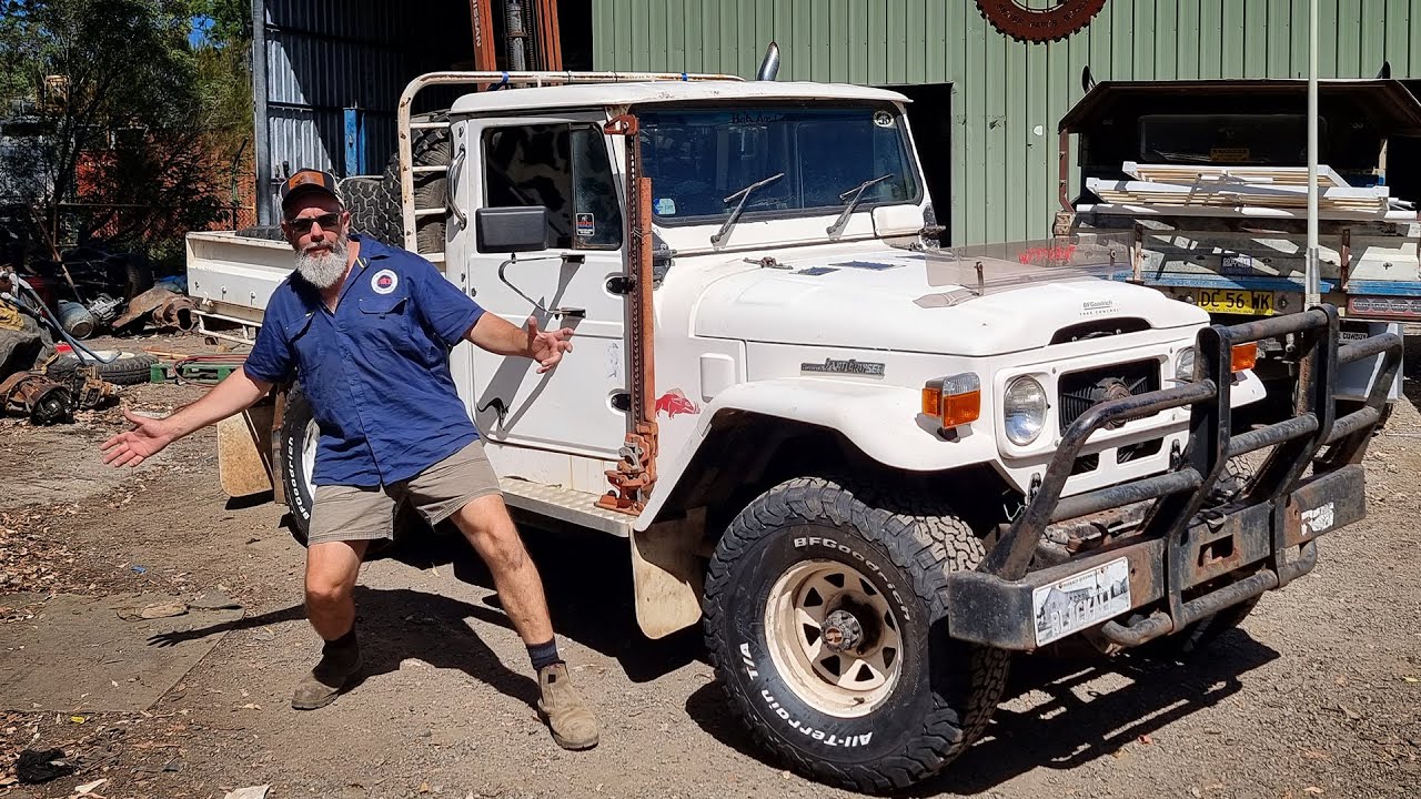 Landcruiser V8 45 1980 года полностью из стекловолокна