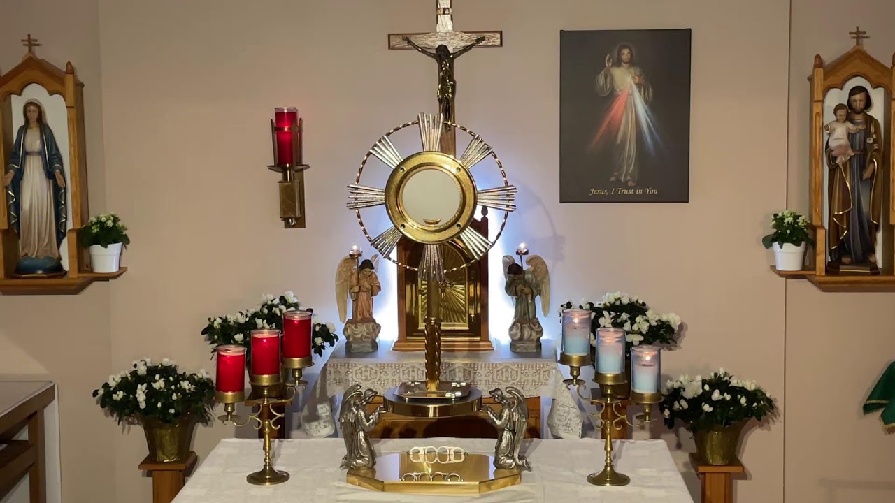 LIVE Eucharistic Adoration - Sisters of Divine Mercy