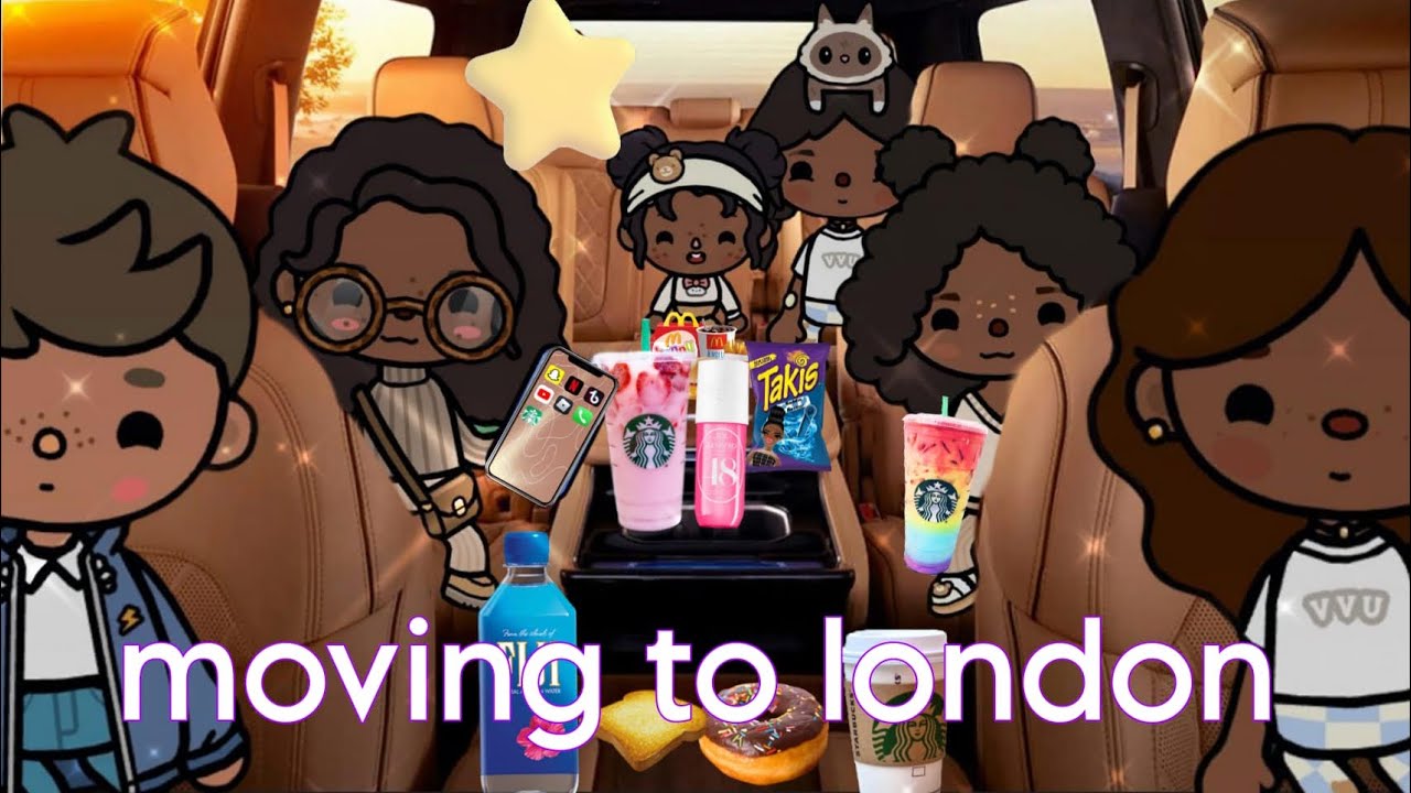 ROAD TRIP🚘🥰|||moving to London 💗🎀*AESTHETIC*🎀💗|| 🔊*VOICED*🔊