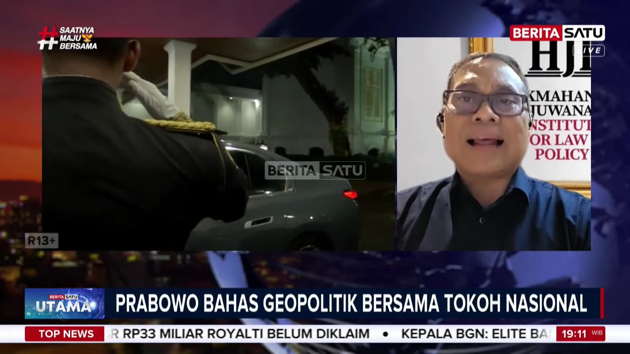 Hikmahanto: Pemerintah Harus Bikin Rakyat Tenang di Tengah Konflik Timur Tengah | Beritasatu Utama