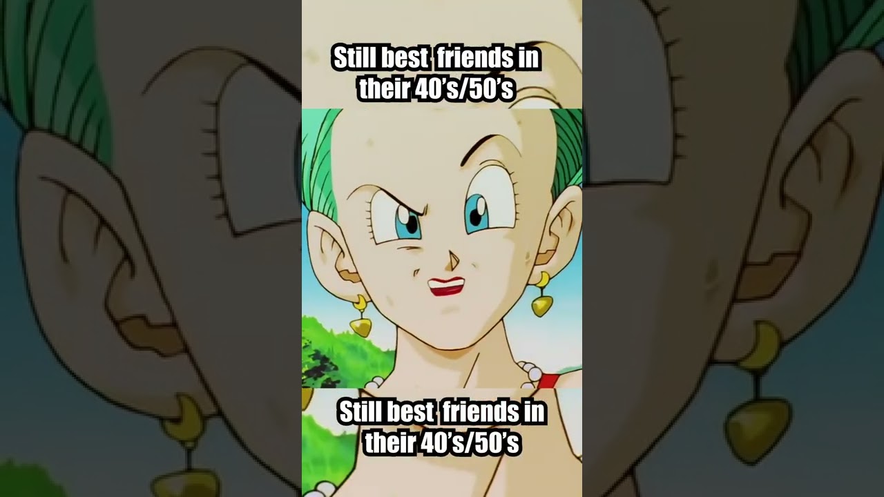 Goku and Bulma still best friends in their old age