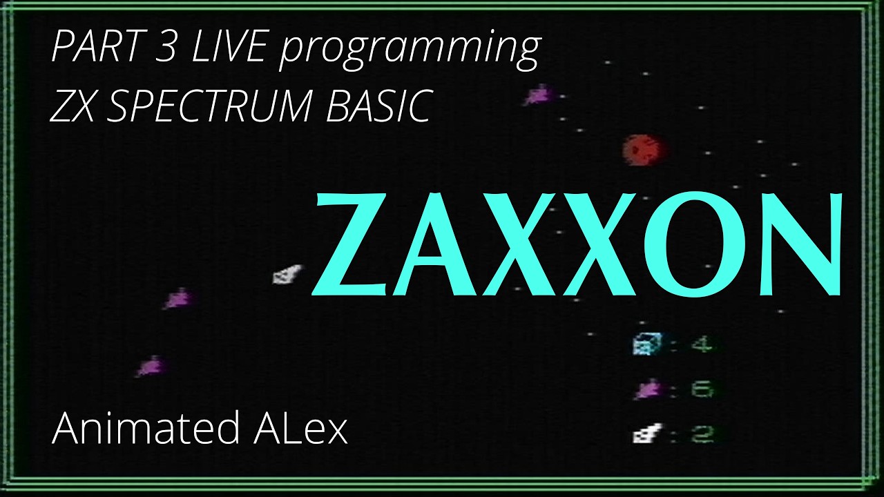 ZAXXON PART 3 - ZX Spectrum BASIC Programming