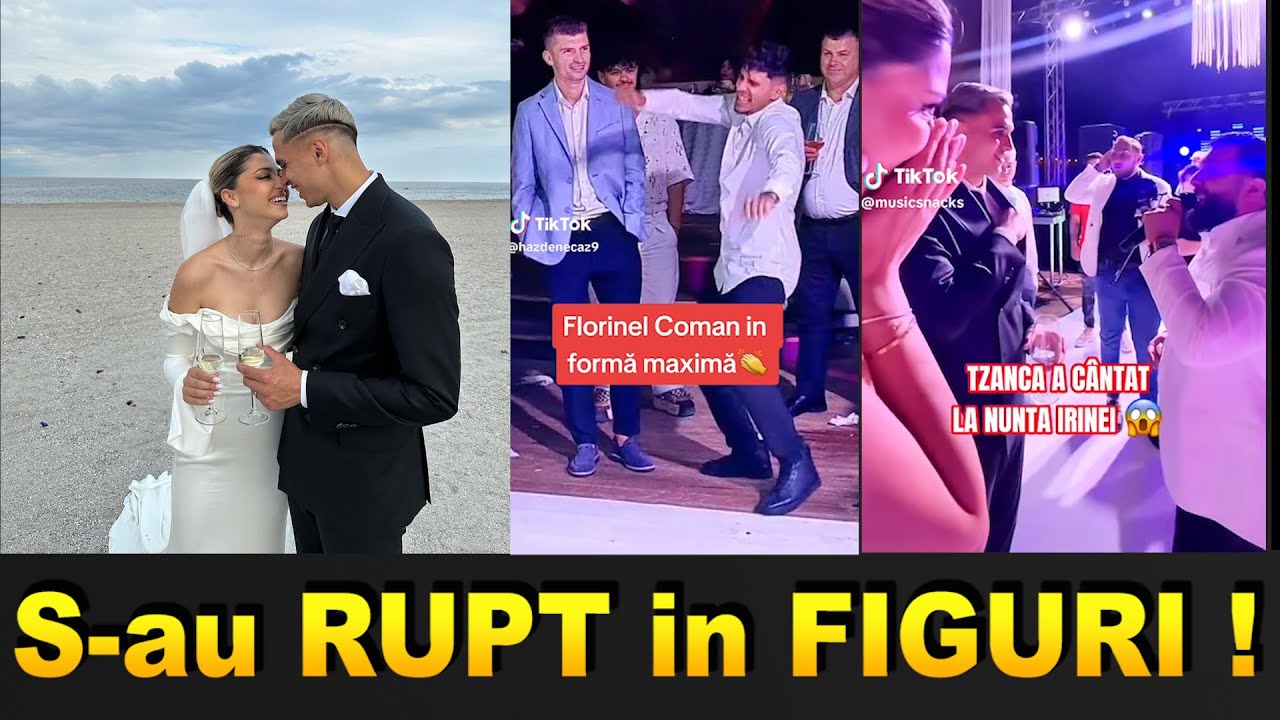 ⚽️Florinel Coman de la FCSB s-a RUPT IN FIGURI la NUNTA lui Cristi Manea.Tzancă Uraganu a CÂNTAT ..